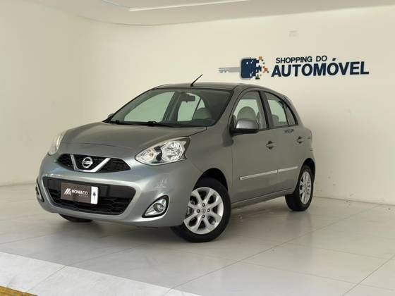 NISSAN MARCH 1.0 SV 12V FLEX 4P MANUAL NISSAN MARCH 1.0 SV 12V FLEX 4P MANUAL